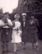 Photograph of the Fancy Dress competition, September 1951.